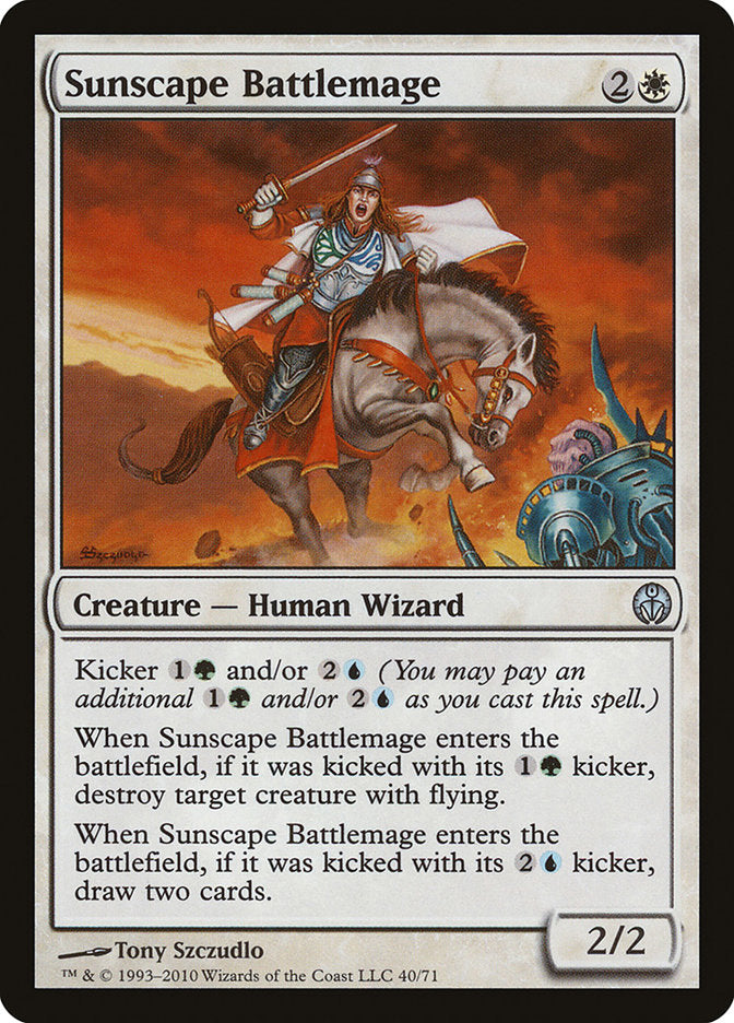 Sunscape Battlemage [Duel Decks: Phyrexia vs. the Coalition] | Good Games Modbury