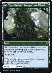 Turntimber Symbiosis // Turntimber, Serpentine Wood [Zendikar Rising Prerelease Promos] | Good Games Modbury