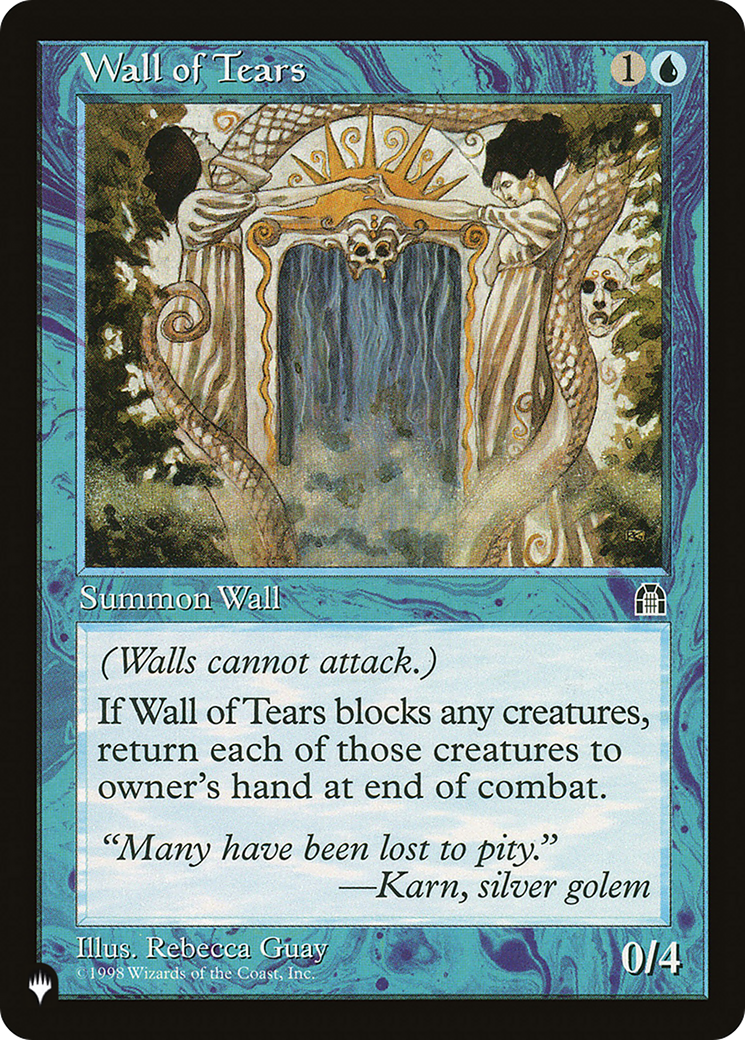 Wall of Tears [The List Reprints] | Good Games Modbury