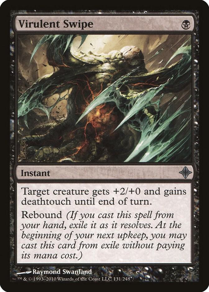 Virulent Swipe 131/248 (Rise of the Eldrazi)  - Foil | Good Games Modbury