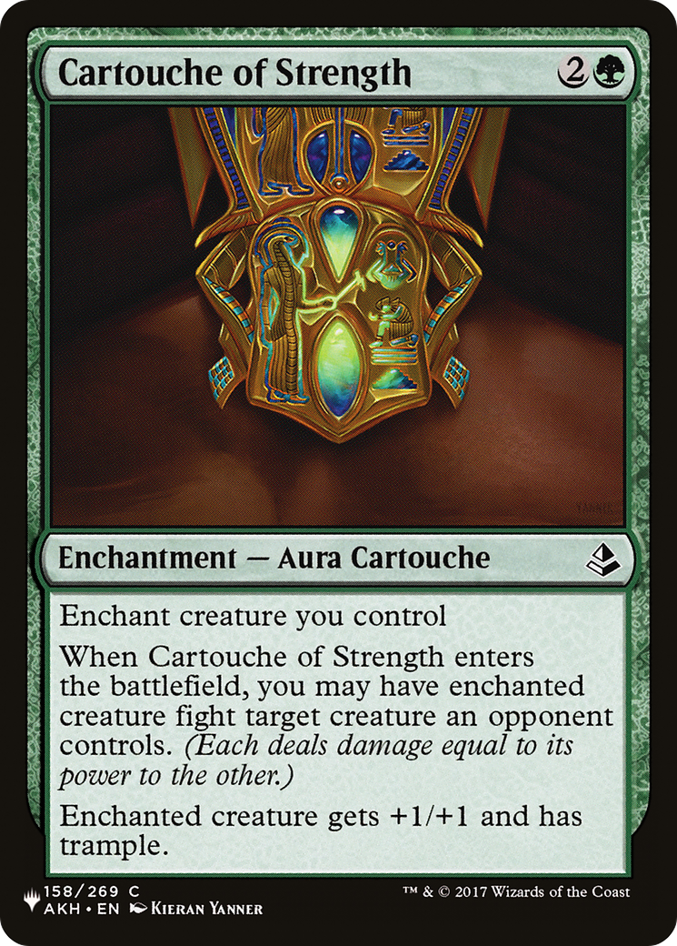 Cartouche of Strength [The List Reprints] | Good Games Modbury