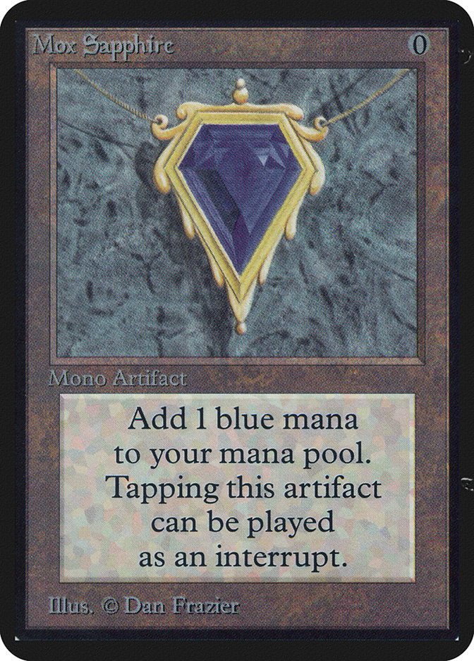 Mox Sapphire [Alpha Edition] | Good Games Modbury