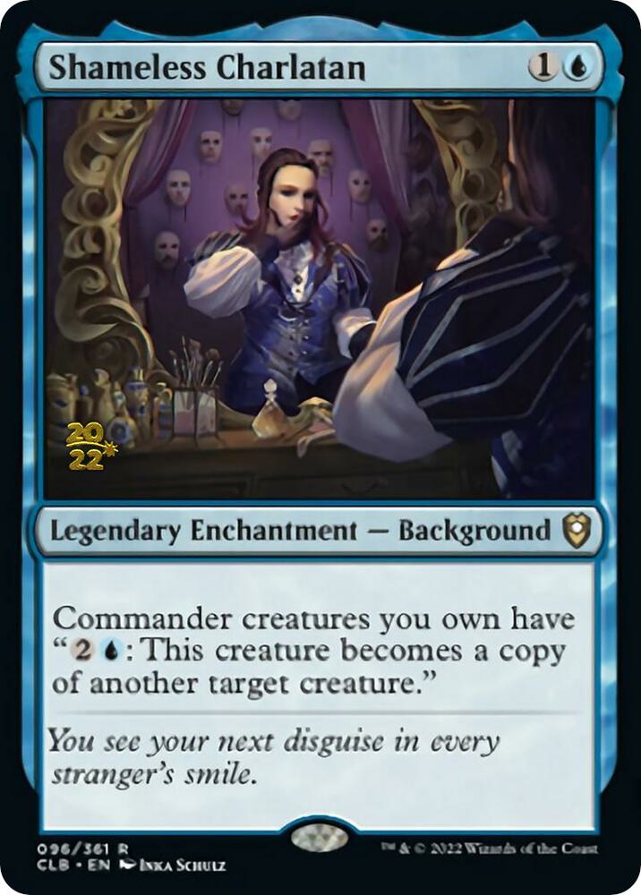 Shameless Charlatan 96s/108 (Prerelease Cards)  - Foil | Good Games Modbury