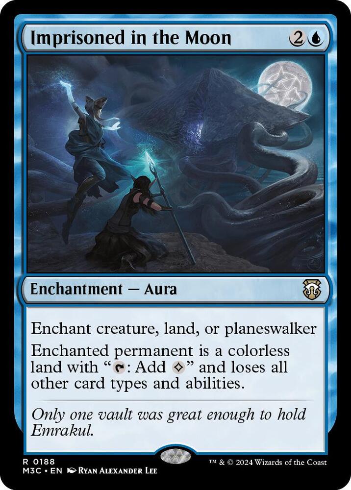 Imprisoned in the Moon 188/411 (Commander: Modern Horizons 3)  - Ripple Foil | Good Games Modbury