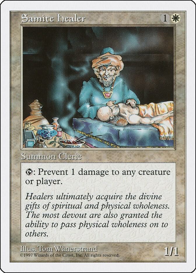 Samite Healer 58/455 (Fifth Edition)  | Good Games Modbury