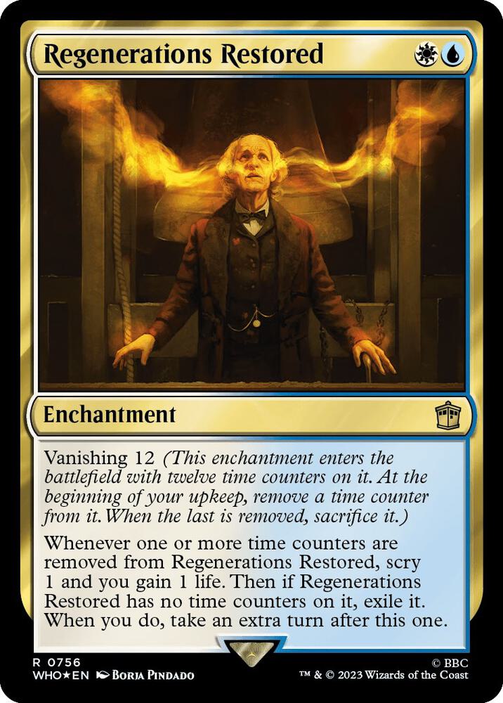 Regenerations Restored 756/331 (Universes Beyond: Doctor Who)  - Surge Foil | Good Games Modbury
