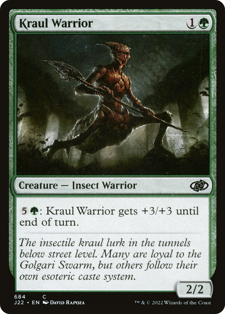 Kraul Warrior [Jumpstart 2022] | Good Games Modbury