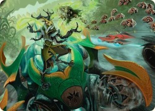 Aatchik Emerald Radian Art Card 15 54 15 (Art Series: Aetherdrift)  | Good Games Modbury