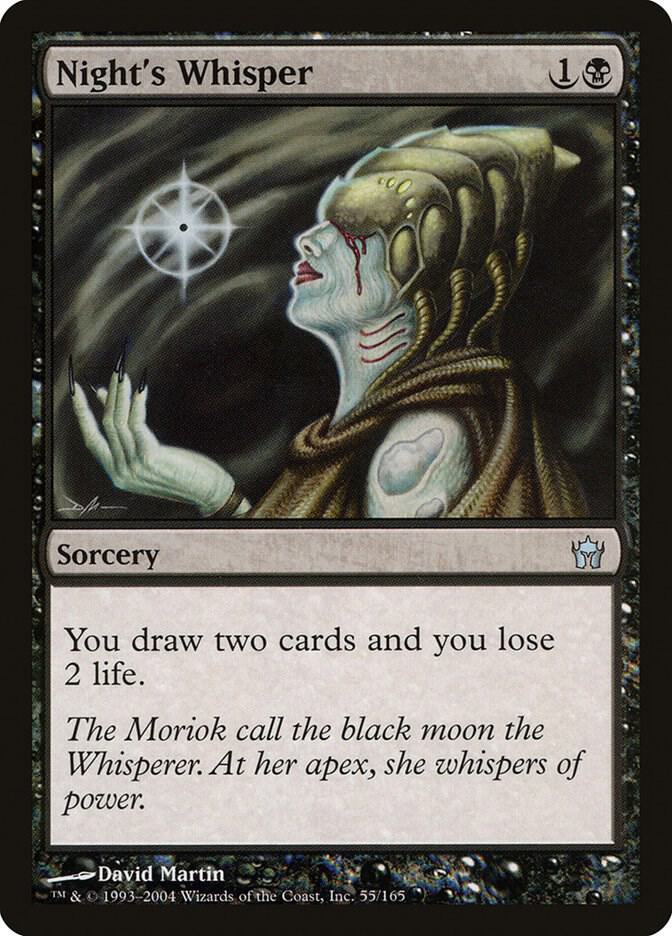 Night's Whisper 55/165 (Fifth Dawn)  - Foil | Good Games Modbury