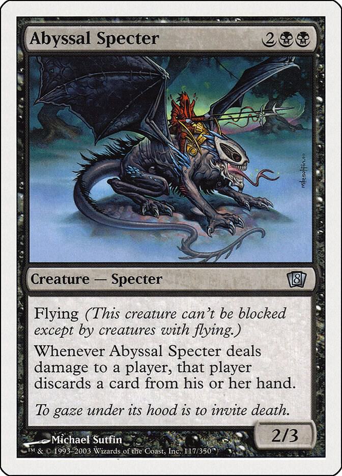 Abyssal Specter 117/350 (8th Edition)  | Good Games Modbury