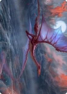 Manaform Hellkite Art Card 46 (Art Series: Innistrad: Crimson Vow)  | Good Games Modbury