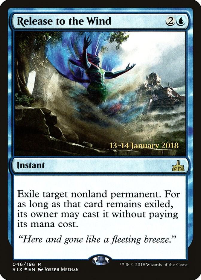 Release to the Wind 46s/98 (Prerelease Cards)  - Foil | Good Games Modbury