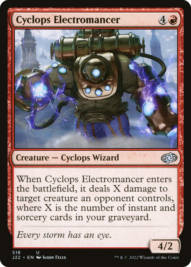 Cyclops Electromancer [Jumpstart 2022] | Good Games Modbury