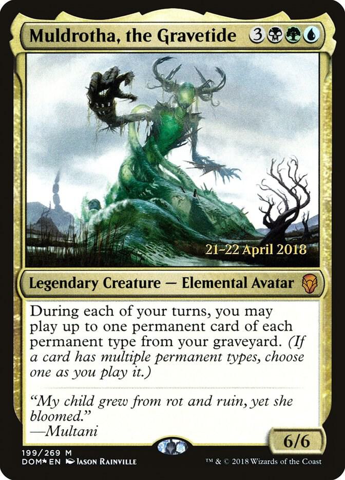 Muldrotha the Gravetide 199s/118 (Prerelease Cards)  - Foil | Good Games Modbury