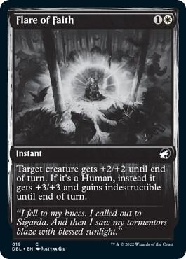 Flare of Faith 19/534 (Innistrad: Double Feature)  | Good Games Modbury