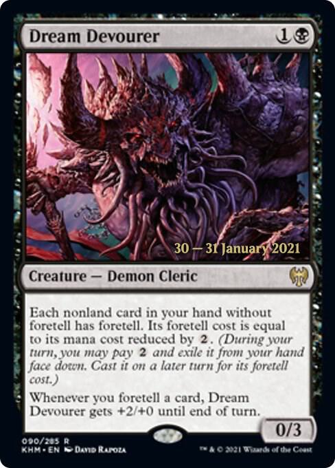 Dream Devourer 90s/1 (Prerelease Cards)  - Foil | Good Games Modbury