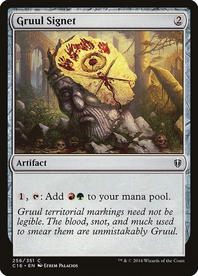 Gruul Signet 256/351 (Commander 2016)  | Good Games Modbury