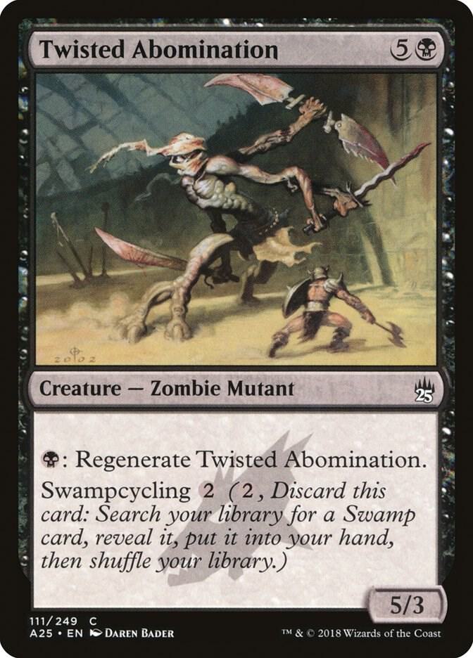 Twisted Abomination 111/249 (Masters 25)  - Foil | Good Games Modbury