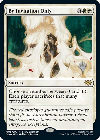 By Invitation Only (Promo Pack) [Innistrad: Crimson Vow Promos] | Good Games Modbury