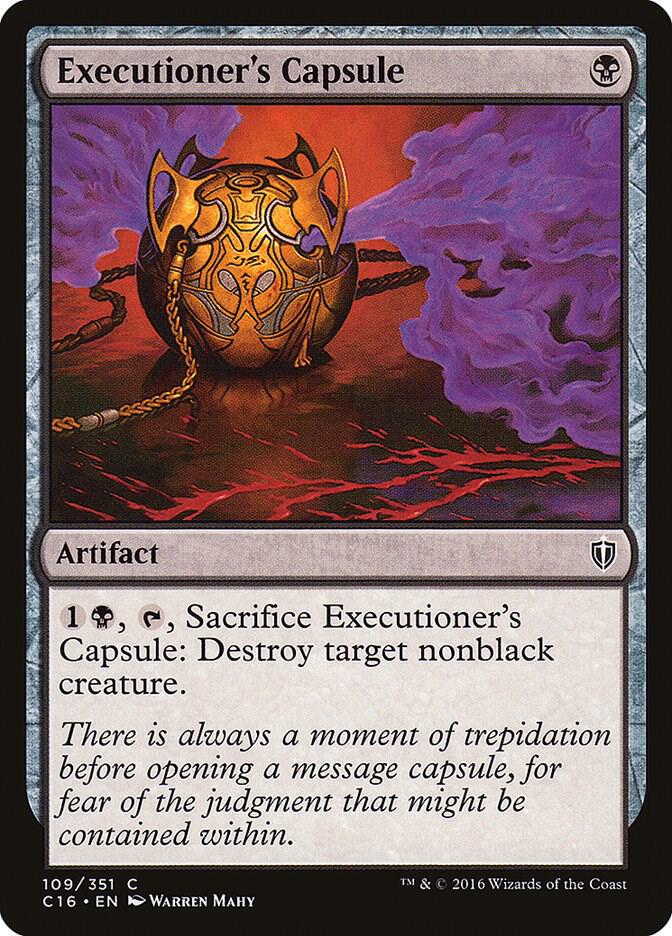 Executioner's Capsule 109/351 (Commander 2016)  | Good Games Modbury