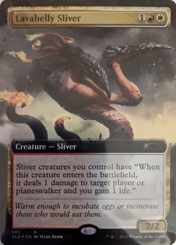 Lavabelly Sliver (Extended Art) [Secret Lair Drop Promos] | Good Games Modbury