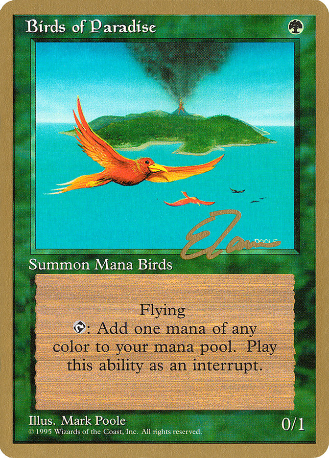 Birds of Paradise (Eric Tam) [Pro Tour Collector Set] | Good Games Modbury