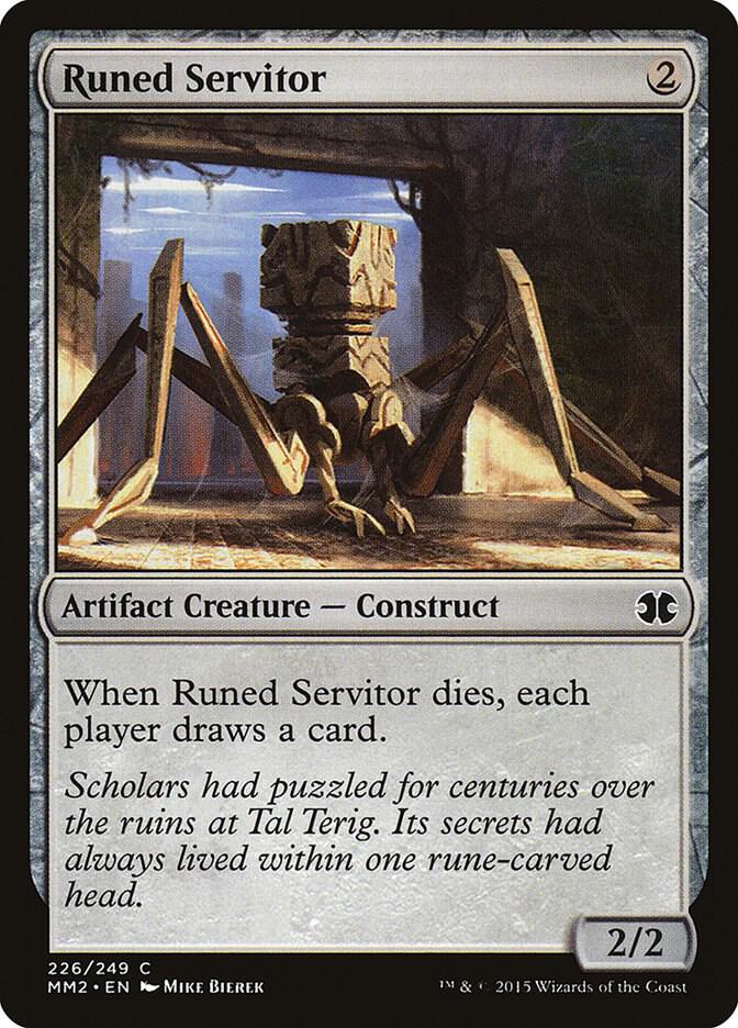 Runed Servitor 226/249 (Modern Masters 2015)  - Foil | Good Games Modbury