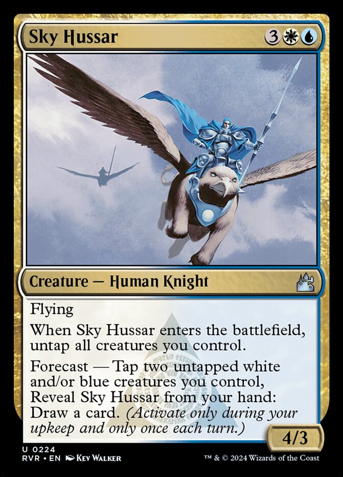 Sky Hussar 224/291 (Ravnica Remastered)  - Foil | Good Games Modbury