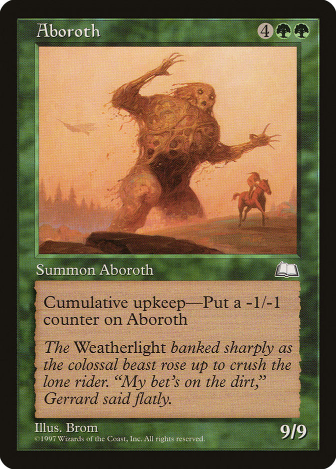 Aboroth 117/167 (Weatherlight)  | Good Games Modbury