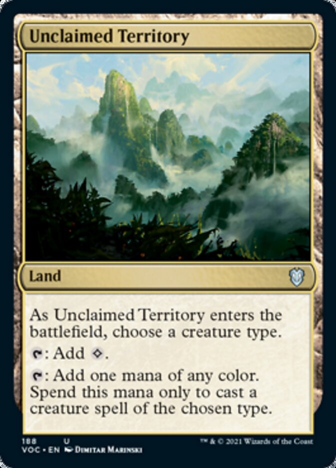 Unclaimed Territory [Innistrad: Crimson Vow Commander] | Good Games Modbury