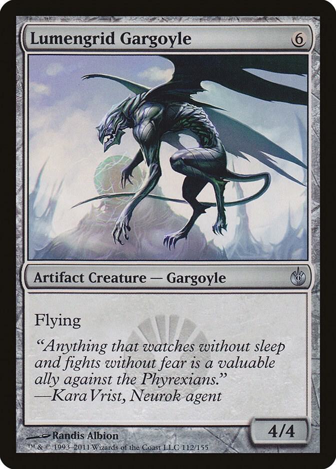 Lumengrid Gargoyle 112/155 (Mirrodin Besieged)  - Foil | Good Games Modbury