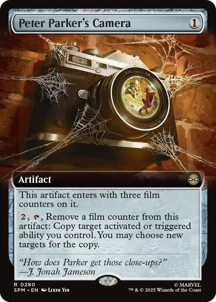 Peter Parker's Camera 280/198 (Marvel's Spider-Man)  - Extended Art | Good Games Modbury