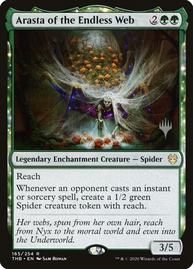 Arasta of the Endless Web 165 (Promo Pack: Theros Beyond Death)  - Foil | Good Games Modbury
