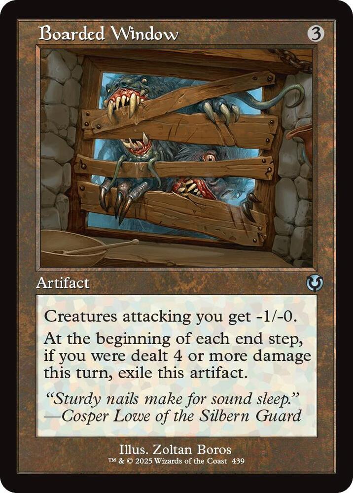 Boarded Window 439/287 (Innistrad Remastered)  - Retro | Good Games Modbury