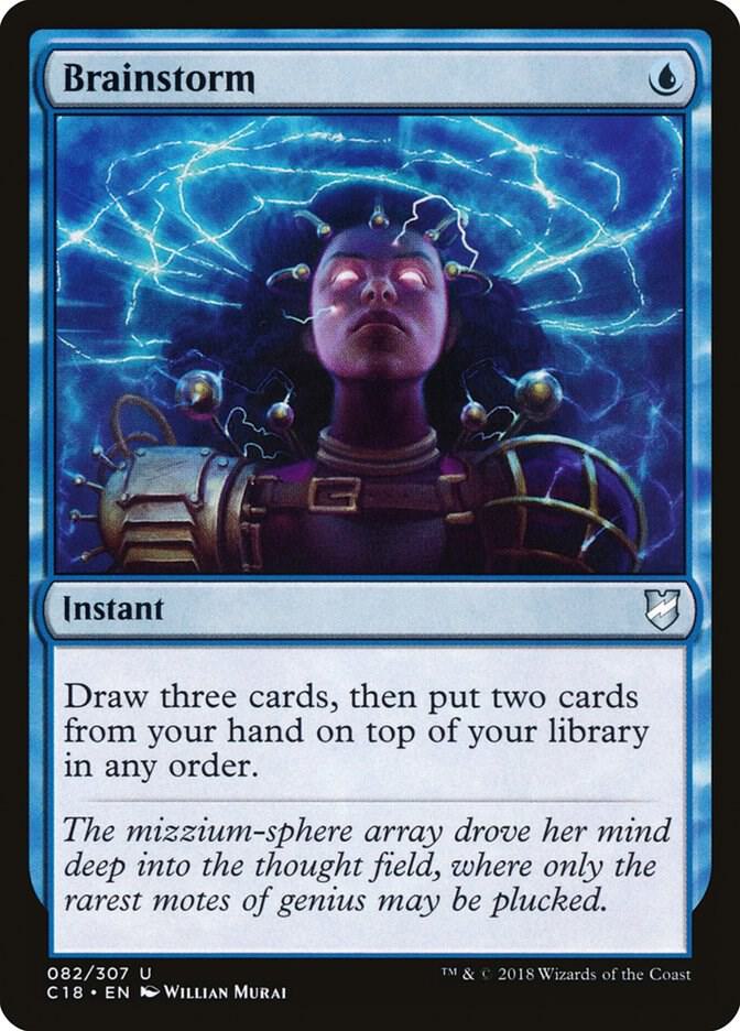 Brainstorm 82/307 (Commander 2018)  | Good Games Modbury