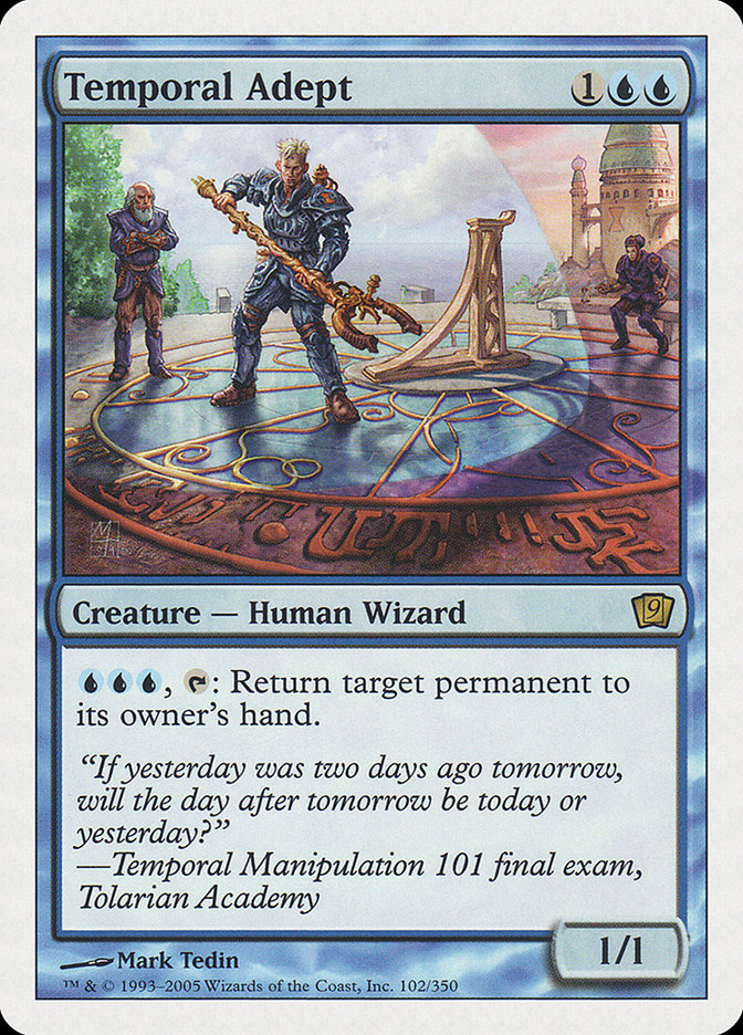 Temporal Adept 102/350 (9th Edition)  | Good Games Modbury