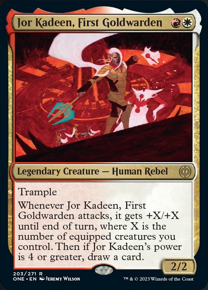 Jor Kadeen, First Goldwarden [Phyrexia: All Will Be One] | Good Games Modbury