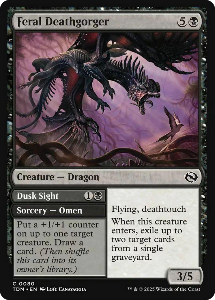 Feral Deathgorger [Tarkir: Dragonstorm] | Good Games Modbury