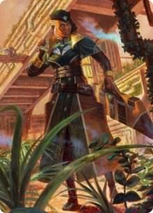 Vivien on the Hunt Art Card 22 (Art Series: Streets of New Capenna)  | Good Games Modbury