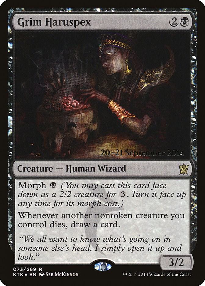 Grim Haruspex 73s/56 (Prerelease Cards)  - Foil | Good Games Modbury
