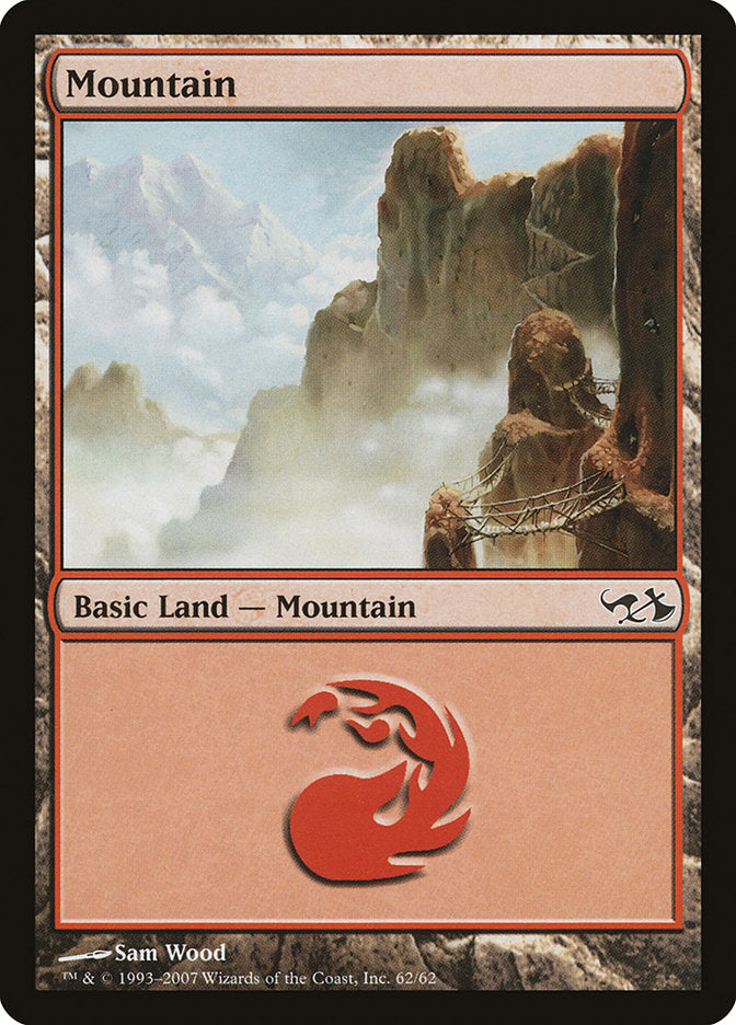 Mountain (62) [Duel Decks: Elves vs. Goblins] | Good Games Modbury