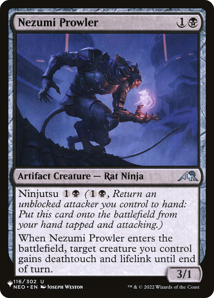 Nezumi Prowler [The List Reprints] | Good Games Modbury