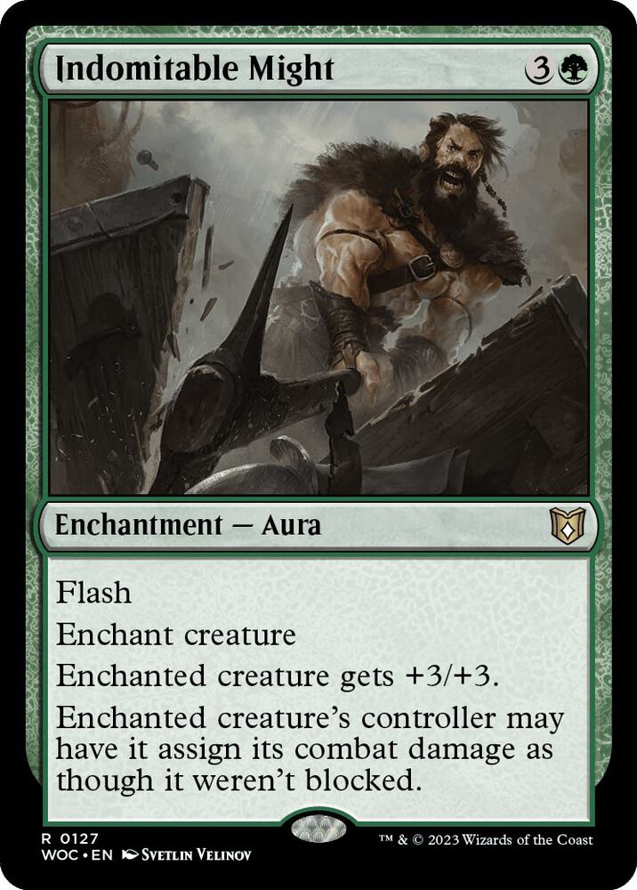 Indomitable Might 127/173 (Commander: Wilds of Eldraine)  | Good Games Modbury