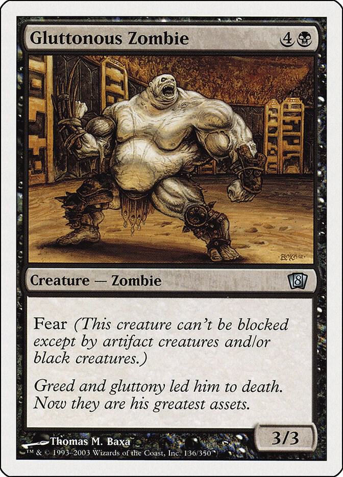 Gluttonous Zombie 136/350 (8th Edition)  | Good Games Modbury