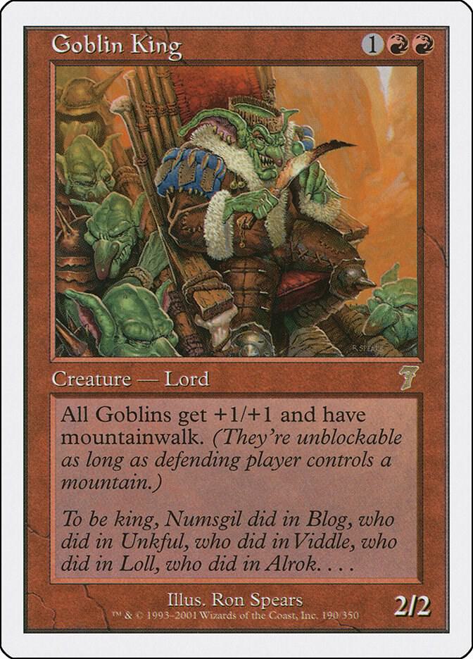 Goblin King 190/350 (7th Edition)  | Good Games Modbury