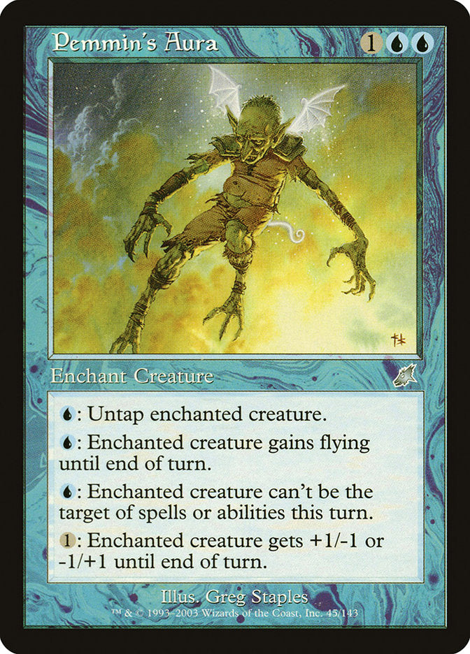 Pemmin's Aura 45/143 (Scourge)  - Foil | Good Games Modbury