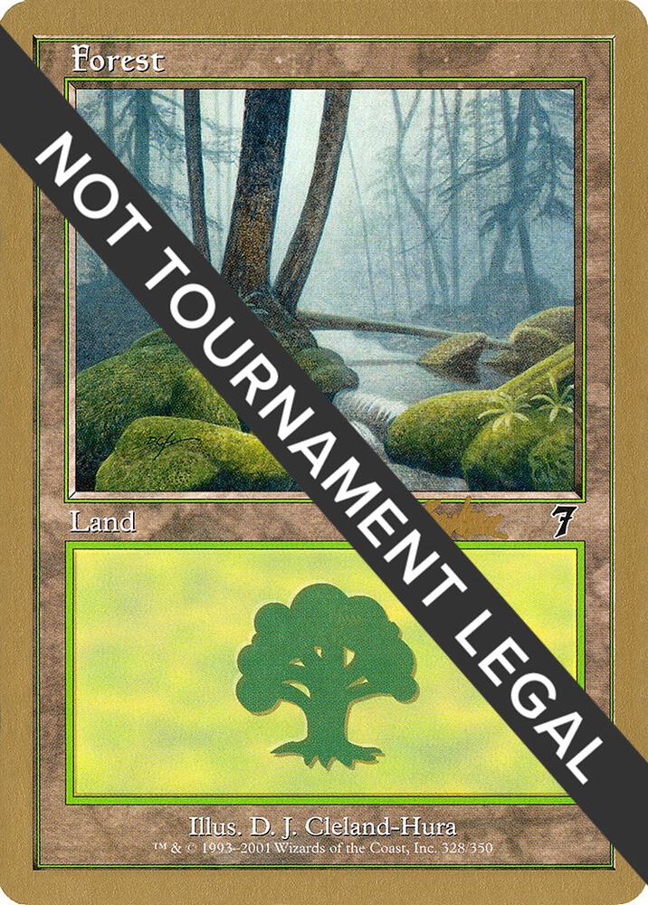 Forest 328 2002 Brian Kibler 7ED bk328/153 (World Championship Decks)  | Good Games Modbury