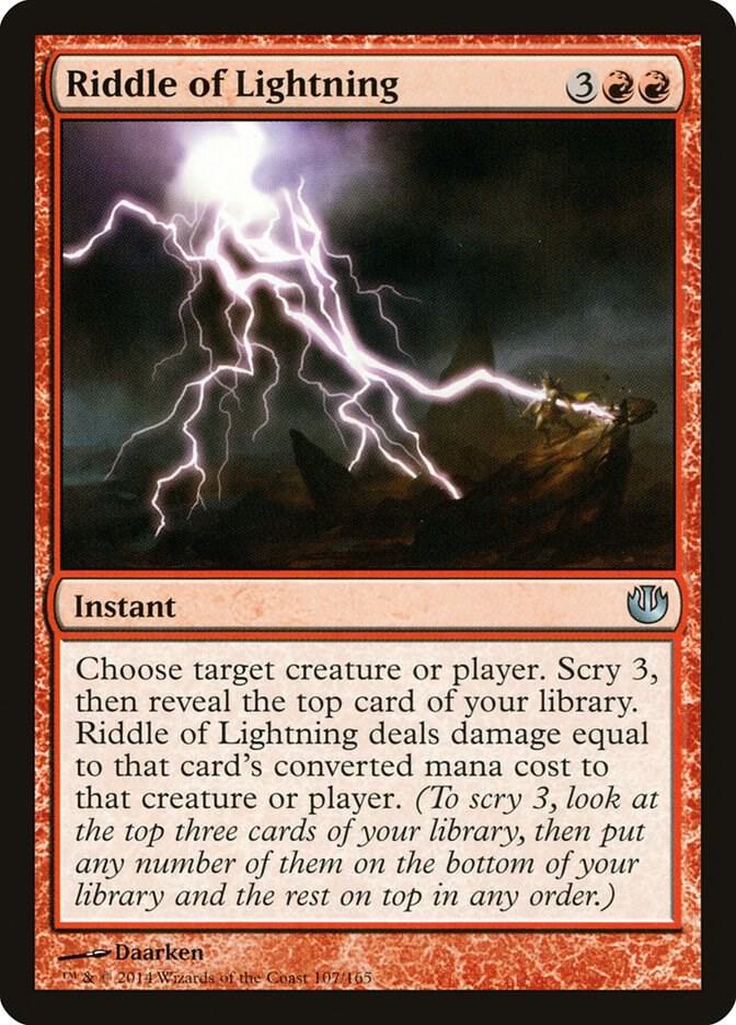 Riddle of Lightning 107/165 (Journey Into Nyx)  | Good Games Modbury