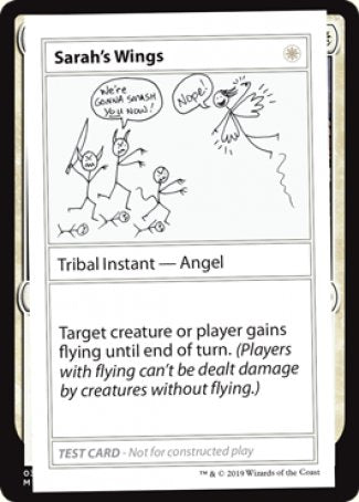 Sarah's Wings (2021 Edition) [Mystery Booster Playtest Cards] | Good Games Modbury
