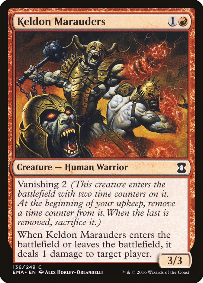 Keldon Marauders 136/249 (Eternal Masters)  | Good Games Modbury